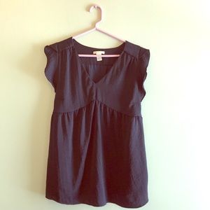 HM Navy Maternity shirt